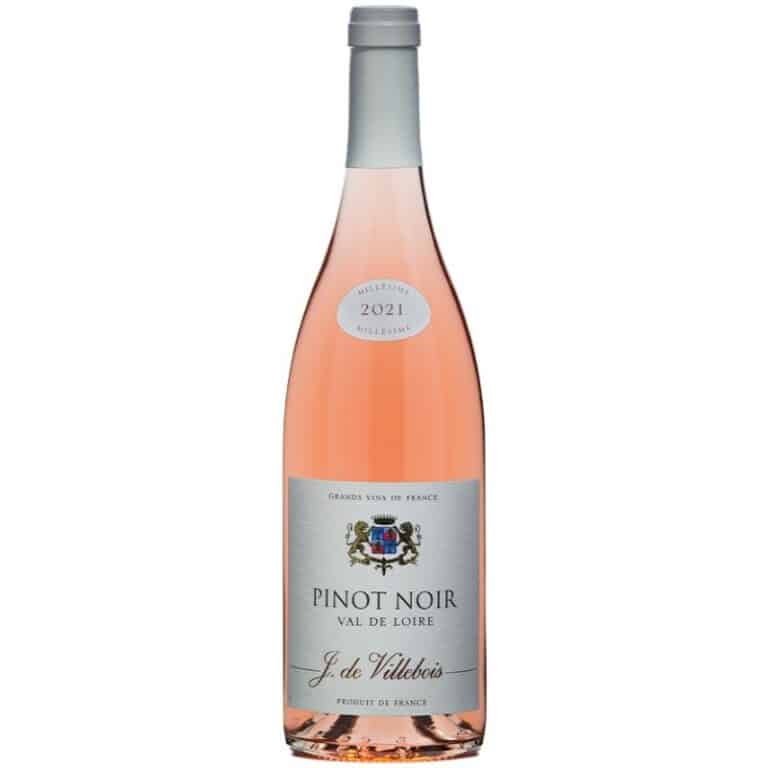 J. de Villebois Pinot Noir Rosé, IGP Val De Loire, 2021